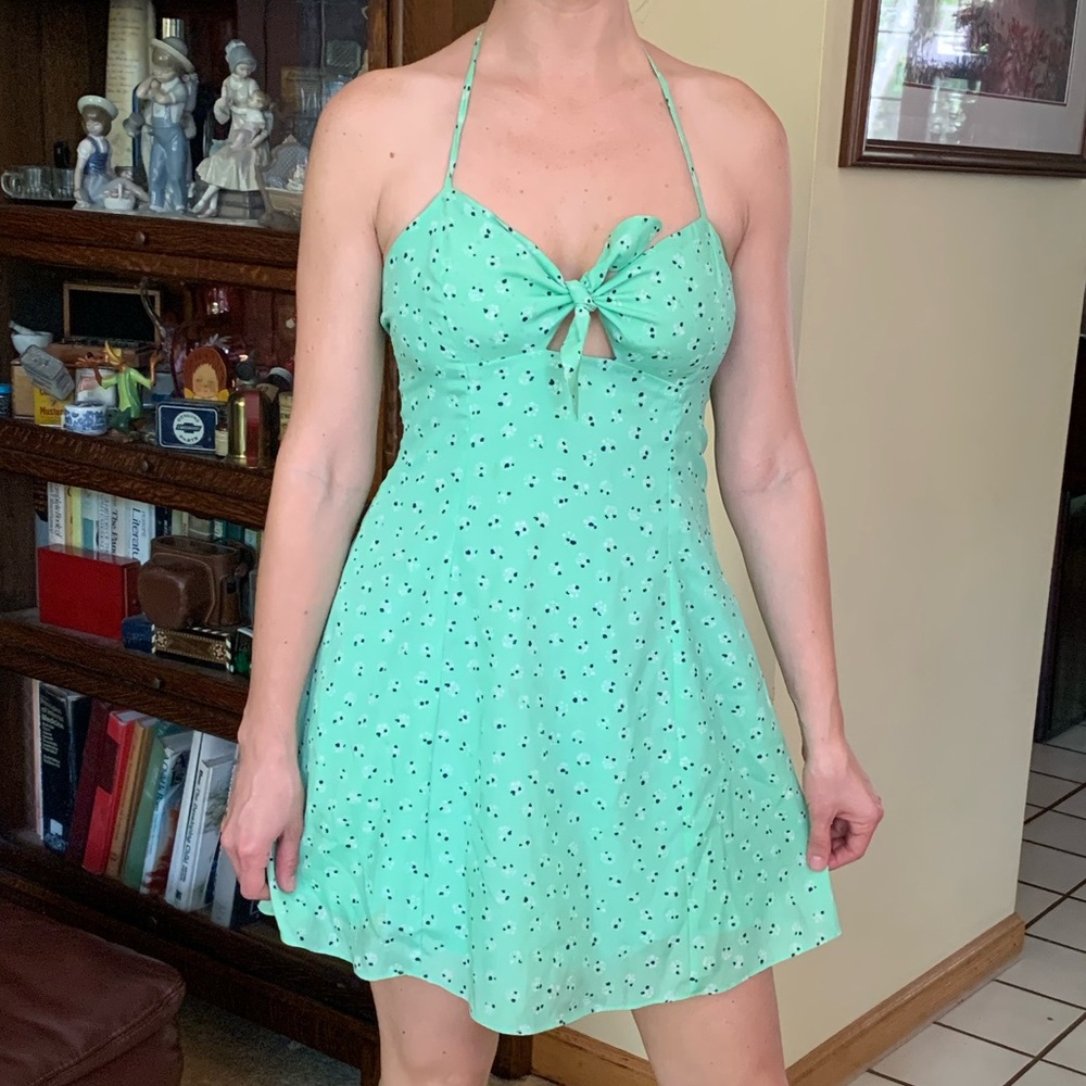 Mint condition, BCBGeneration, green dress XS
